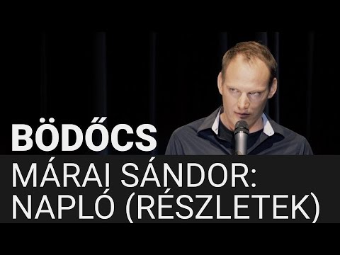 Márai paródia │ &quot;Addig se iszik&quot; felolvasóest