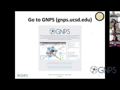 Thumbnail for GNPS Spectral Library Workshop/Hackathon