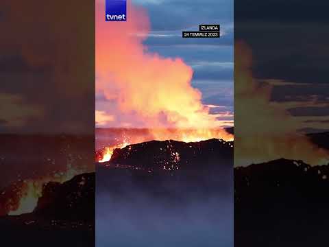 Thumbnail for İzlanda'da Fagradalsfjall Yanardağı faaliyete geçti #yanardağ #izlanda #shorts