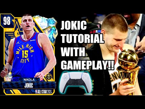 Galaxy Opal Nikola Jokic Tutorial with Gameplay! Joker Is Still VERY Good in MyTeam!