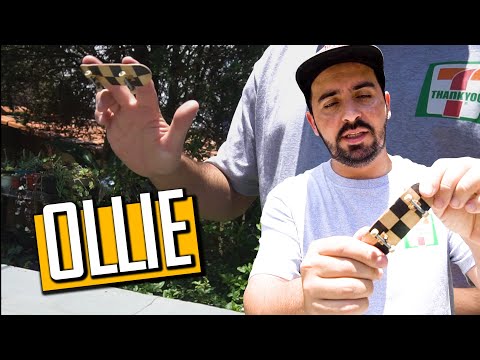 COMO MANDAR OLLIE - FINGERBOARD