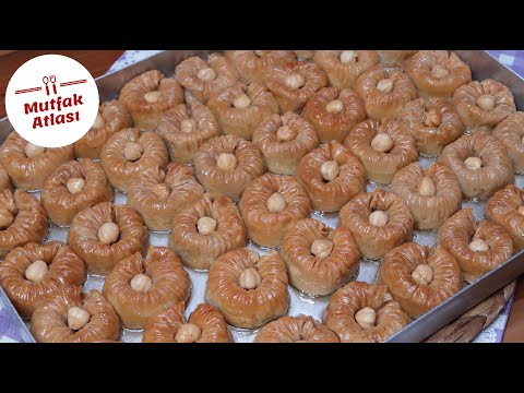 TÜM BAKLAVA TARİFLERİNİ UNUTUN???? | Çıtır Çıtır Bülbül Yuvası Tarifi | Burma Baklava Nasıl Yapılır