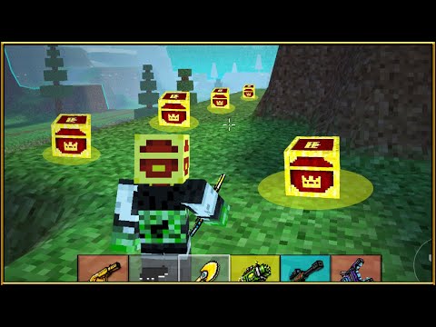 [RETO] SÓLO COFRES DORADOS ???? (DÍFICIL) | Pixel Gun 3D: Battle Royale | ElSirKael
