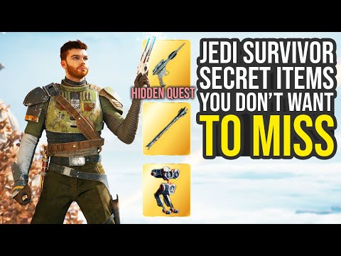 Secret Items You Don't Want To Miss In Star Wars Jedi Survivor (Star Wars Jedi Survivor Secrets)