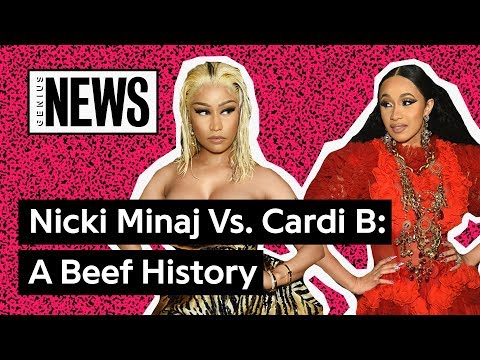 Thumbnail for A Timeline Of Nicki Minaj & Cardi B's Beef | Genius News