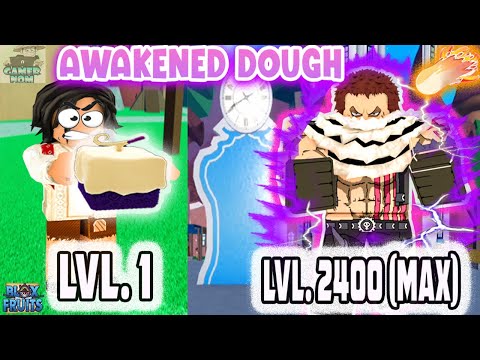 Thumbnail for Noob to MAX Lvl Using Awakened DOUGH Fruit-BloxFruits
