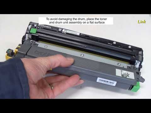 Replacing the Toner Cartridge Brother MFC-L8390 TN248 TN249 TN219 TN229 TN258 TN259 TN269 TN299