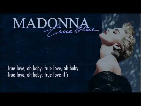 Thumbnail for Madonna - True Blue (with Lyrics on Screen)
