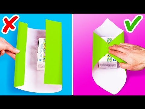 Thumbnail for 13 حيلة سريعة وسهلة لتغليف الهدايا