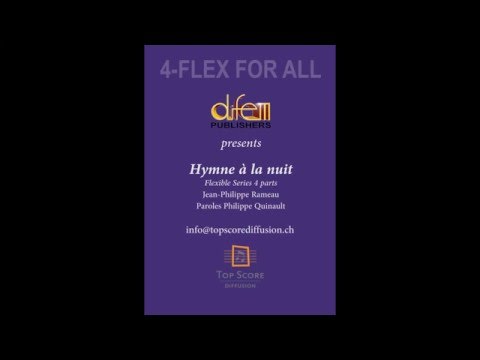 Hymne à la Nuit, Jean Philippe Rameau, arr  Tony Cheseaux