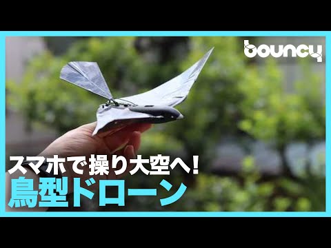 野鳥が勘違いする？ 動きがリアルな超軽量の鳥型ドローン「MetaBird」