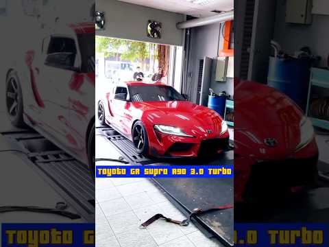 Parking Car up the Dyno ✅ Toyota GR Supra A90 3.0 Turbo ????????www.emptune.com www.jcracing.com.my