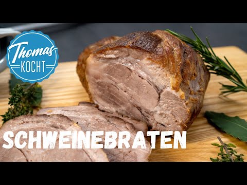Saftiger Schweinebraten - alles was du über Braten wissen musst