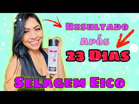 TESTEI A SELAGEM GRADATIVA DA EICO - CABELO CRESCEU ? Hidratou ? 23 DIAS DEPOIS #dicascaseiras
