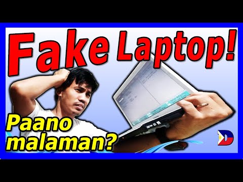 FAKE LAPTOP - Paano maiiwasan. - Laptop Buying Guide - Dakila Tech