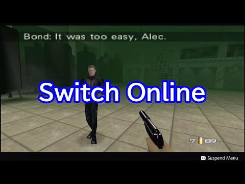 【Switch版ゴールデンアイ007】「無敵モード」取得(化学工場 ハード)【北米版】