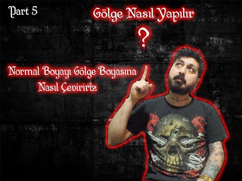 DÖVME DERSLERİ PART 5 (gölge nasıl yapılır ?)