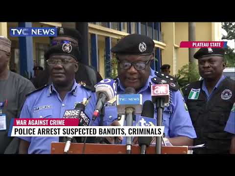 Police Arrest Suspected Bandits, Criminals