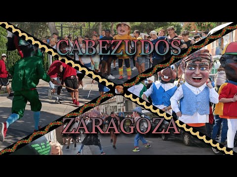 Resumen de TODOS los CABEZUDOS DE ZARAGOZA / 2022