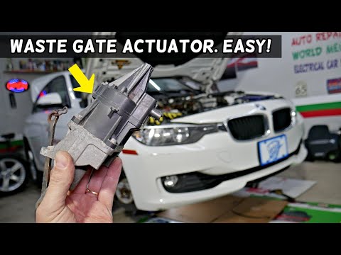 WASTE GATE ACTUATOR REPLACEMENT BMW F30 F31 F34 328i 320i