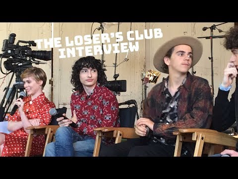 Finn Wolfhard, Jack Dylan Grazer, Sophia Lillis One Word Reaction To Adult Loser&apos;s Club Cast