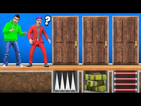 2 NOOBS vs ESCAPE ROOM in GTA 5