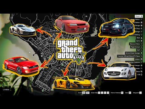 Thumbnail for GTA 5 - Secret & Hidden and Rare Vehicle Locations (Story Mode)