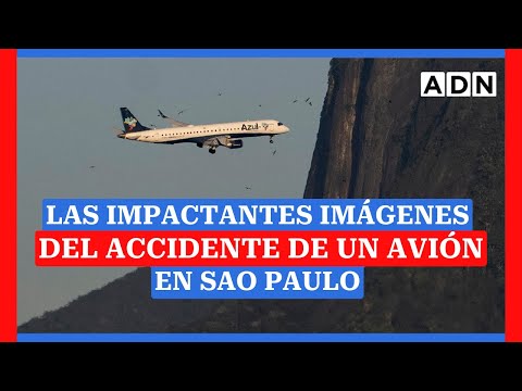 Avión con 62 personas a bordo se estrella en Brasil: todos resultaron fallecidos