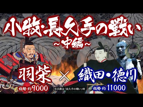 【合戦解説】小牧・長久手の戦い［中編］　羽柴 vs 織田・徳川　〜 織田家当主 織田信雄が三家老を処刑した事に端を発した羽柴vs織田・徳川連合軍の８ヶ月に及ぶ戦は始まった 〜