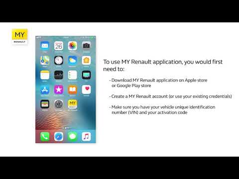 Synchronisez votre RENAULT avec votre Application MY RENAULT