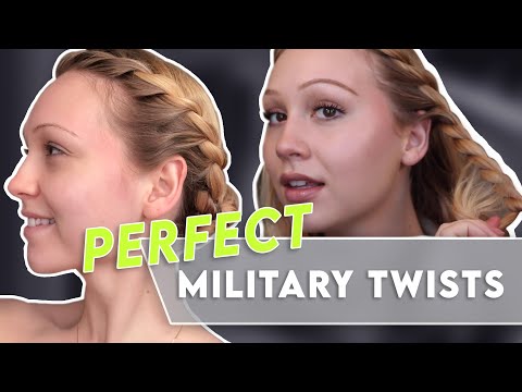 My favorite Air Force hairstyle - walkthrough/step-by-step | Elora Jean