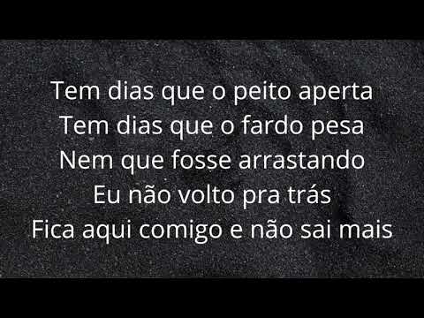 O meu combustível pra continuar - com letra