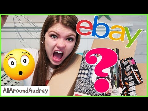 OPENING MYSTERY EBAY BOXES WORTH $105?! / AllAroundAudrey