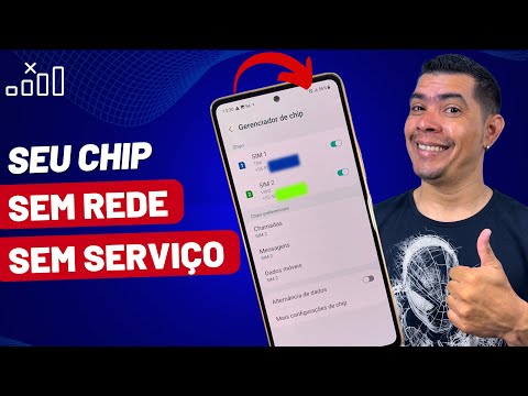 CHIP SEM SERVIÇO, SEM SINAL DE REDE, NÃO FAZ E NEM RECEBE LIGAÇÕES? VEJA COMO RESOLVER!