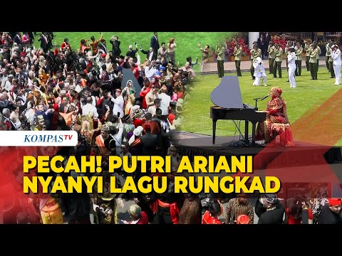 Pecah! Putri Ariani Gemparkan Istana Nyanyi Lagu Rungkad di HUT ke-78 RI: Bikin Jokowi Goyang