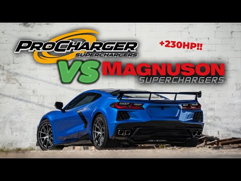 Thumbnail for C8 Corvette Supercharger Comparison! ProCharger VS Magnuson