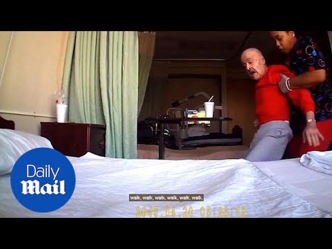 Thumbnail for Nursing home staff throw and racially abuse elderly patient