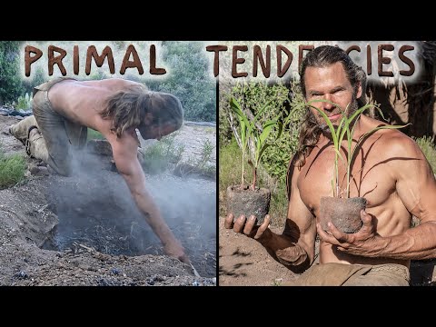 Planting Primitive "Three Sisters Garden" at the Hut (episode 43)