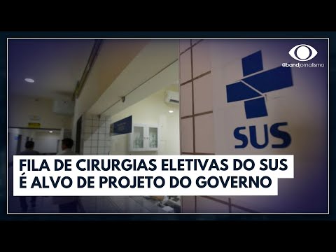 Cirurgias eletivas: um milhão de pessoas na fila do SUS | Jornal da Band