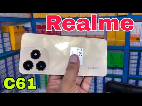 Thumbnail for Realme C61 Unboxing |90Hz| &33w 1st Look