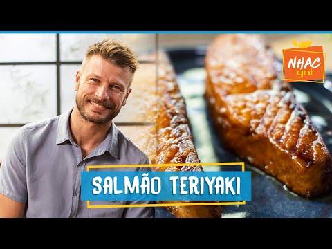 Salmão teriyaki: aprenda a usar técnica para grelhar proteína | Rodrigo Hilbert | Tempero de Família