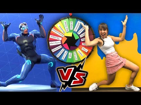 Thumbnail for Fortnite Dances IN REAL LIFE *Mystery Wheel Edition!*