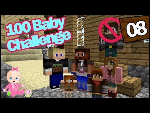 Thumbnail for Minecraft: 100 Baby Challenge - NEW BABY AND A DIVORCE! - EP 8