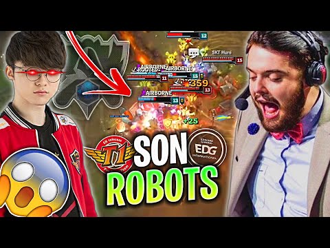 Thumbnail for EL FAMOSO *SON ROBOTS* de IBAI a FAKER y SKT! ????| EDG vs SKT T1 MUNDIAL 2017 | CASTEO HISTÓRICO IBAI