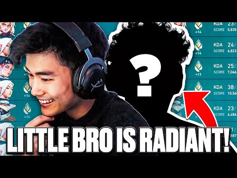 Carrying My Lil Bro in Radiant Lobbies