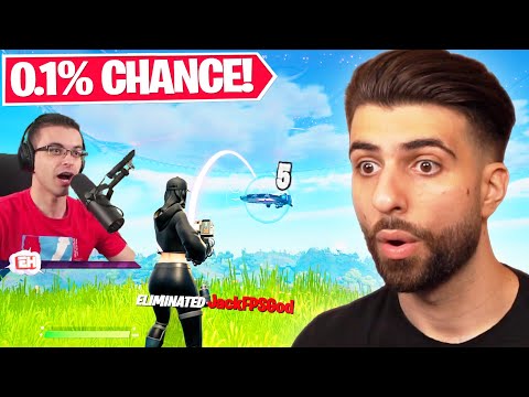 Reacting to the LUCKIEST Plays of Fortnite Season 7!