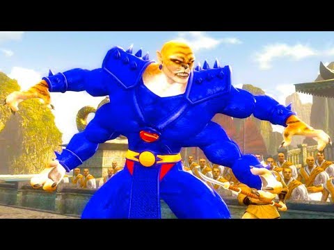 Mortal Kombat Komplete Edition - Superman Kintaro &amp; The Flash Tag Ladder Gameplay Playthrough