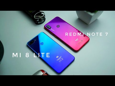 REDMI NOTE 7 VS Mi 8 LITE - ¿Cuál es el mejor? COMPARATIVA COMPLETA
