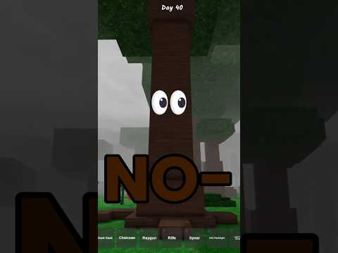 POV: You Get A Chainsaw In 99 Nights In The Forest #roblox #99nightsinaforest #99nights