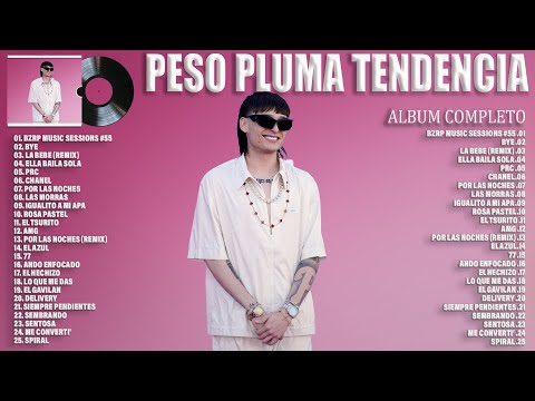 Thumbnail for PESO PLUMA ~ LA CANCIÓN MÁS TENDENCIA 2023  ~ ALBUM COMPLETO MÁS POPULAR DE PESO PLUMA 2023